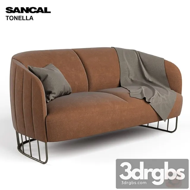 Sofa 2 3D Model Download