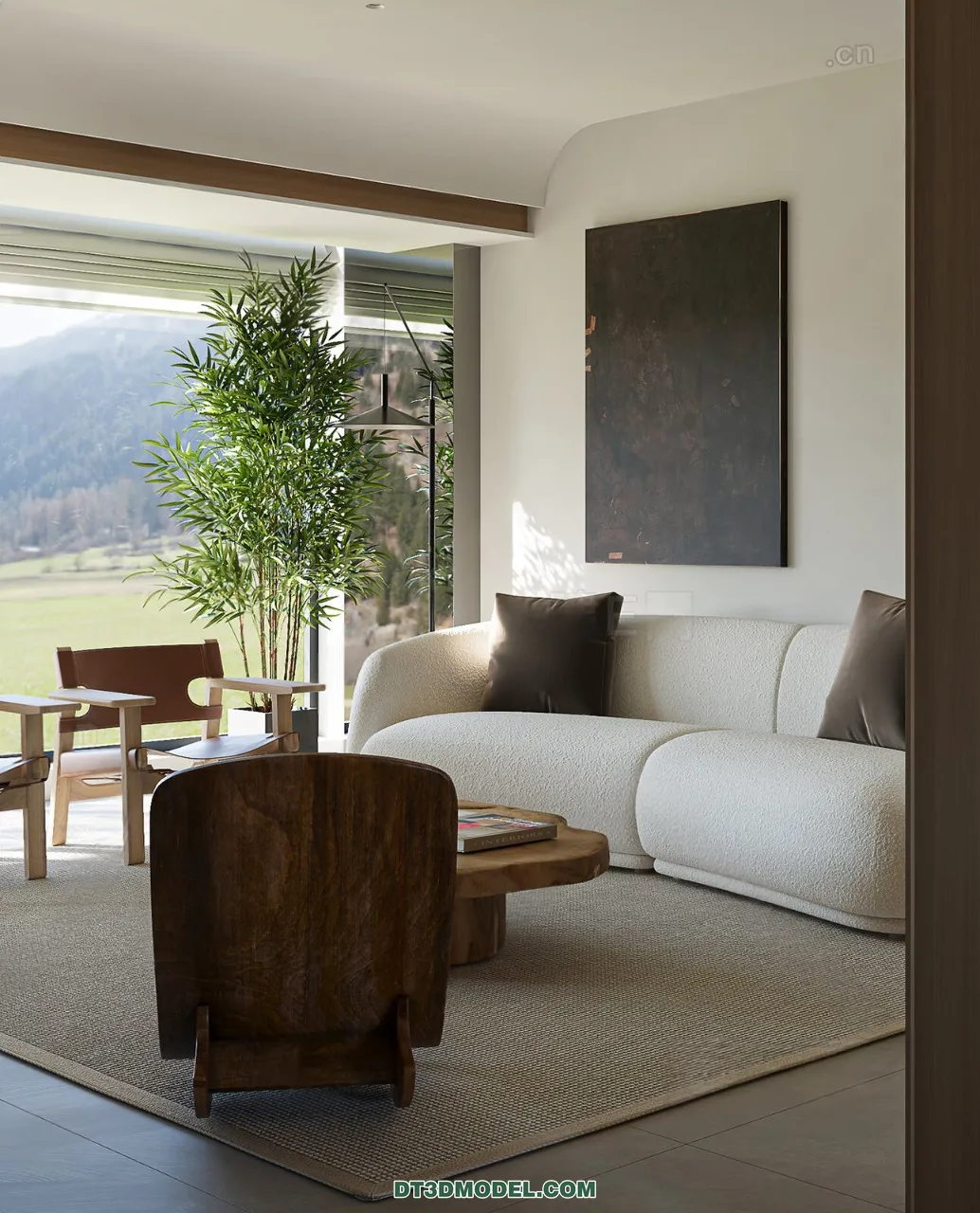 Sofa 3D Blocks – 3D Model of Modern Sofa – 011 – VRAY