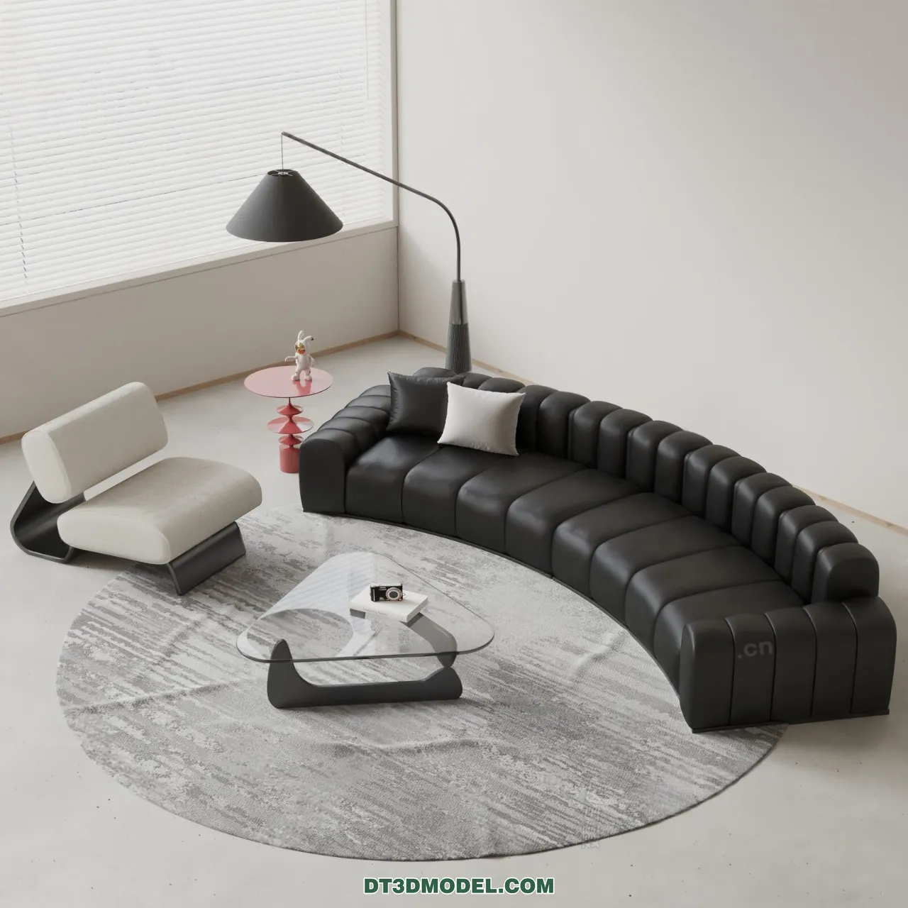 Sofa 3D Blocks – 3D Model of Modern Sofa – 056 – VRAY