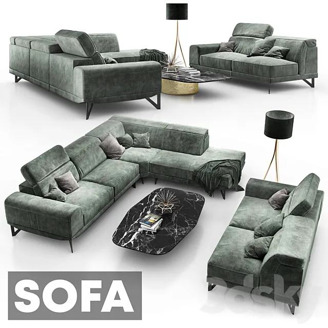 Sofa 3D Model Sofa 3D Model