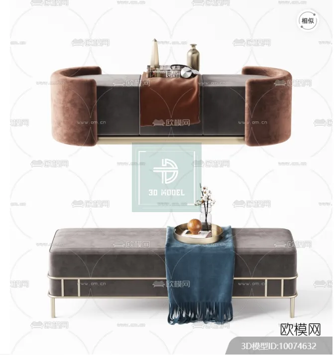 Sofa 3D Models – Modern Style – 006