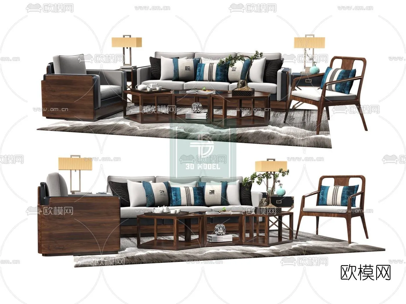 Sofa 3D Models – Modern Style – 013