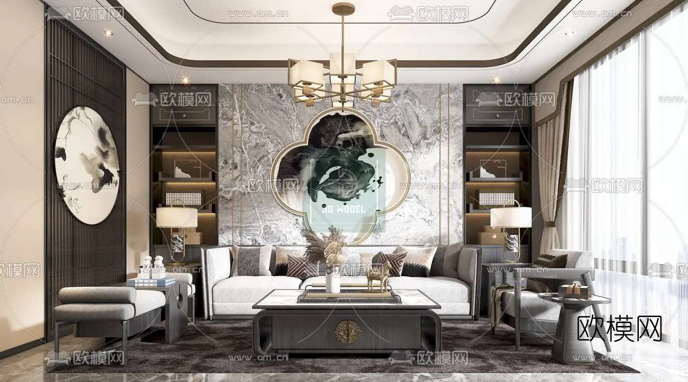 Sofa 3D Models – Modern Style – 019