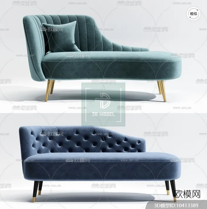 Sofa 3D Models – Modern Style – 021