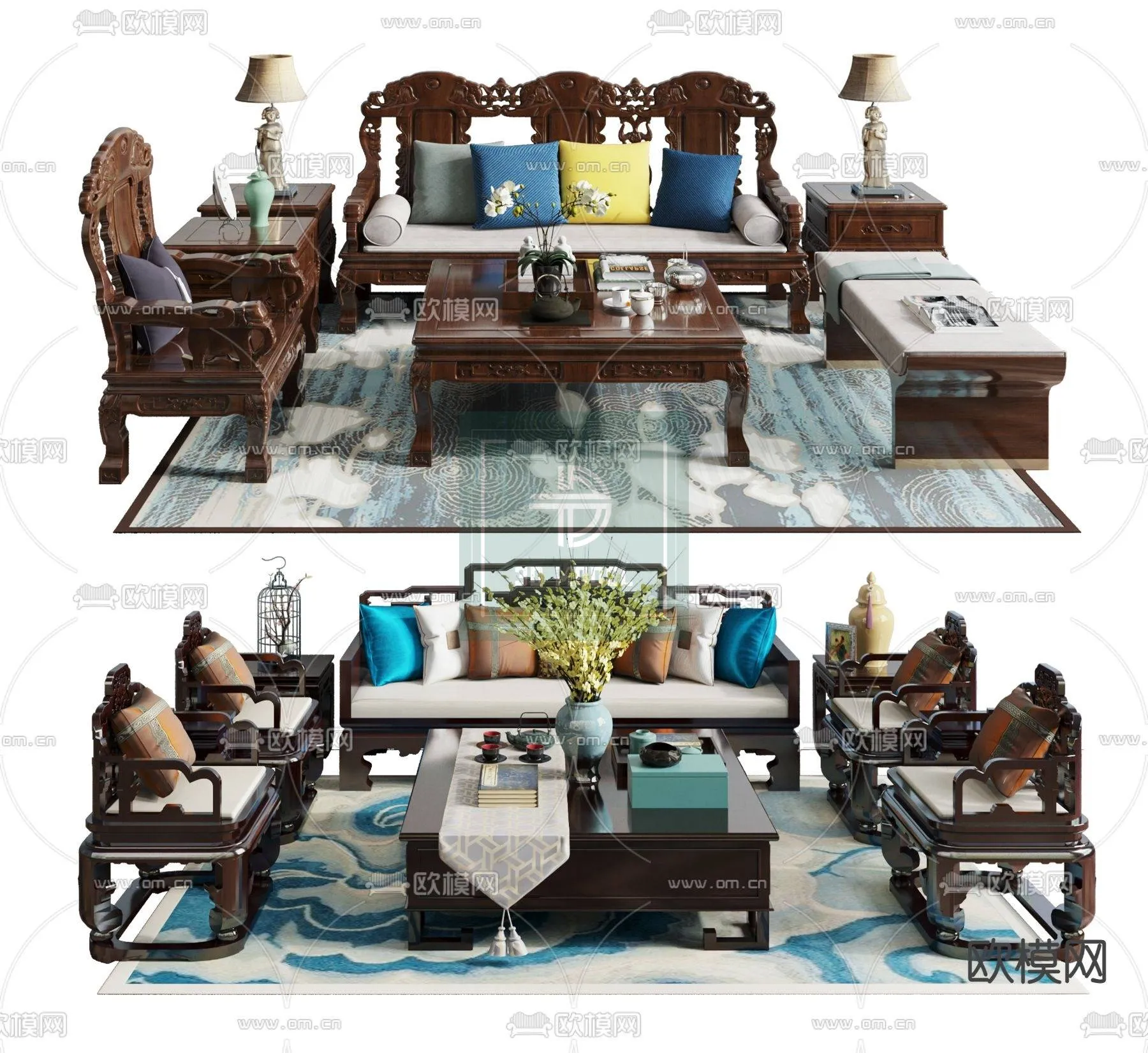 Sofa 3D Models – Modern Style – 025