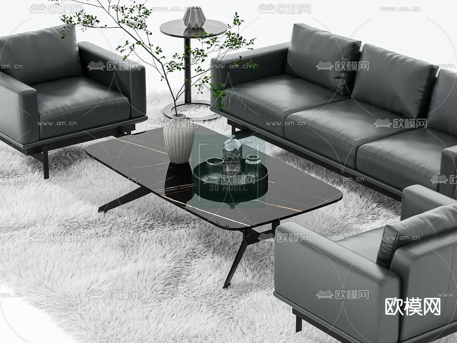 Sofa 3D Models – Modern Style – 032