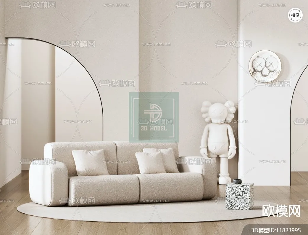 Sofa 3D Models – Modern Style – 048