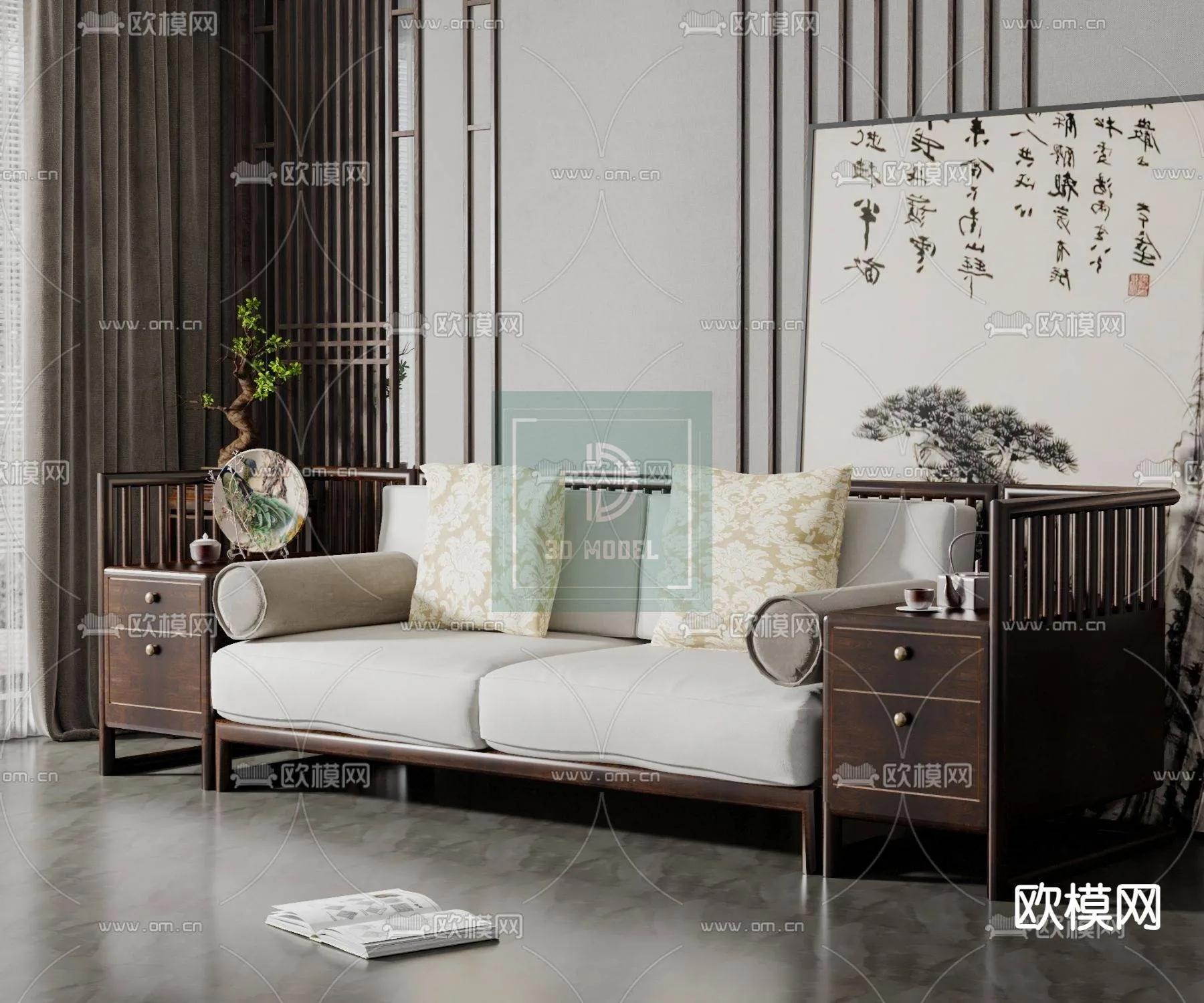 Sofa 3D Models – Modern Style – 050