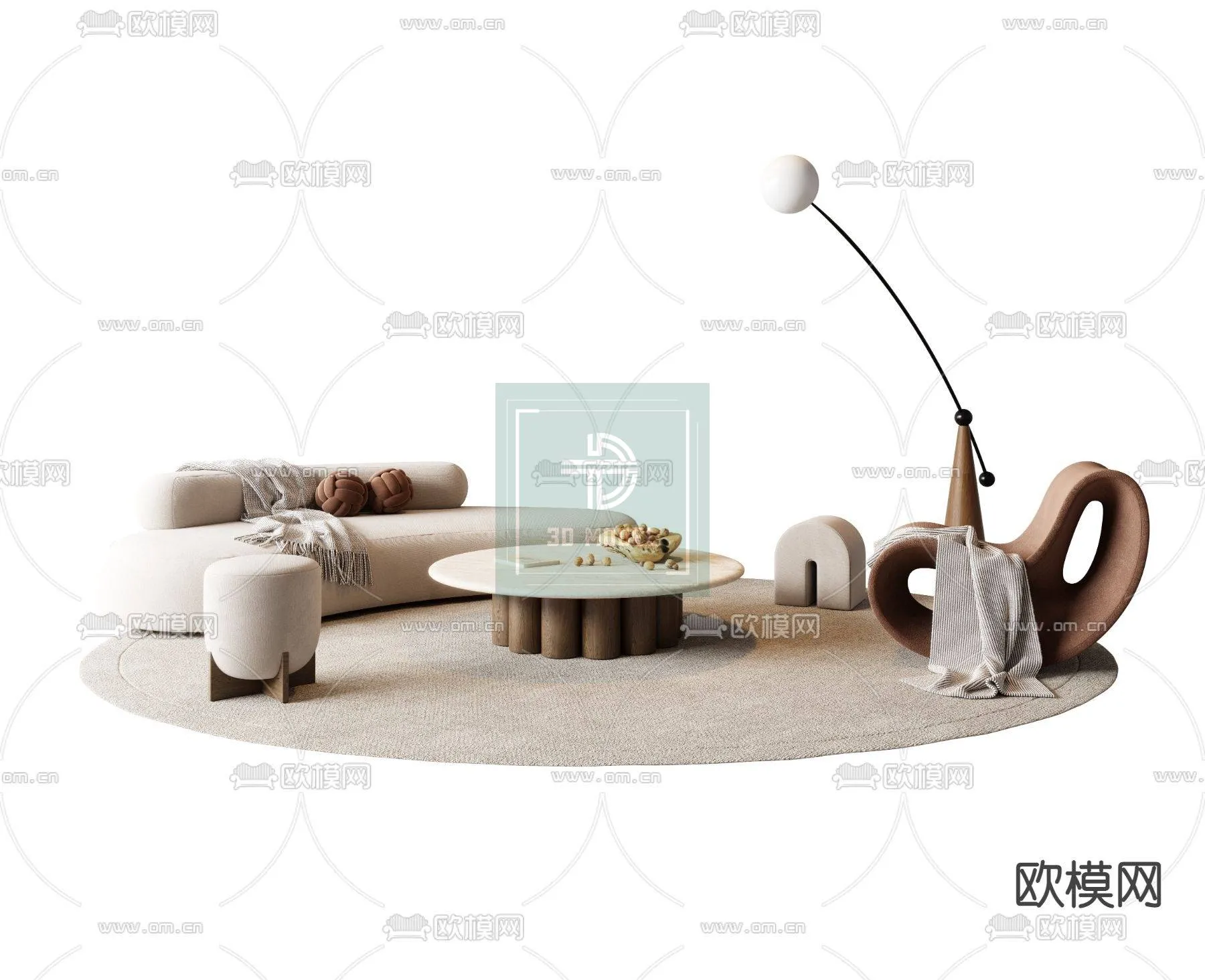Sofa 3D Models – Modern Style – 057