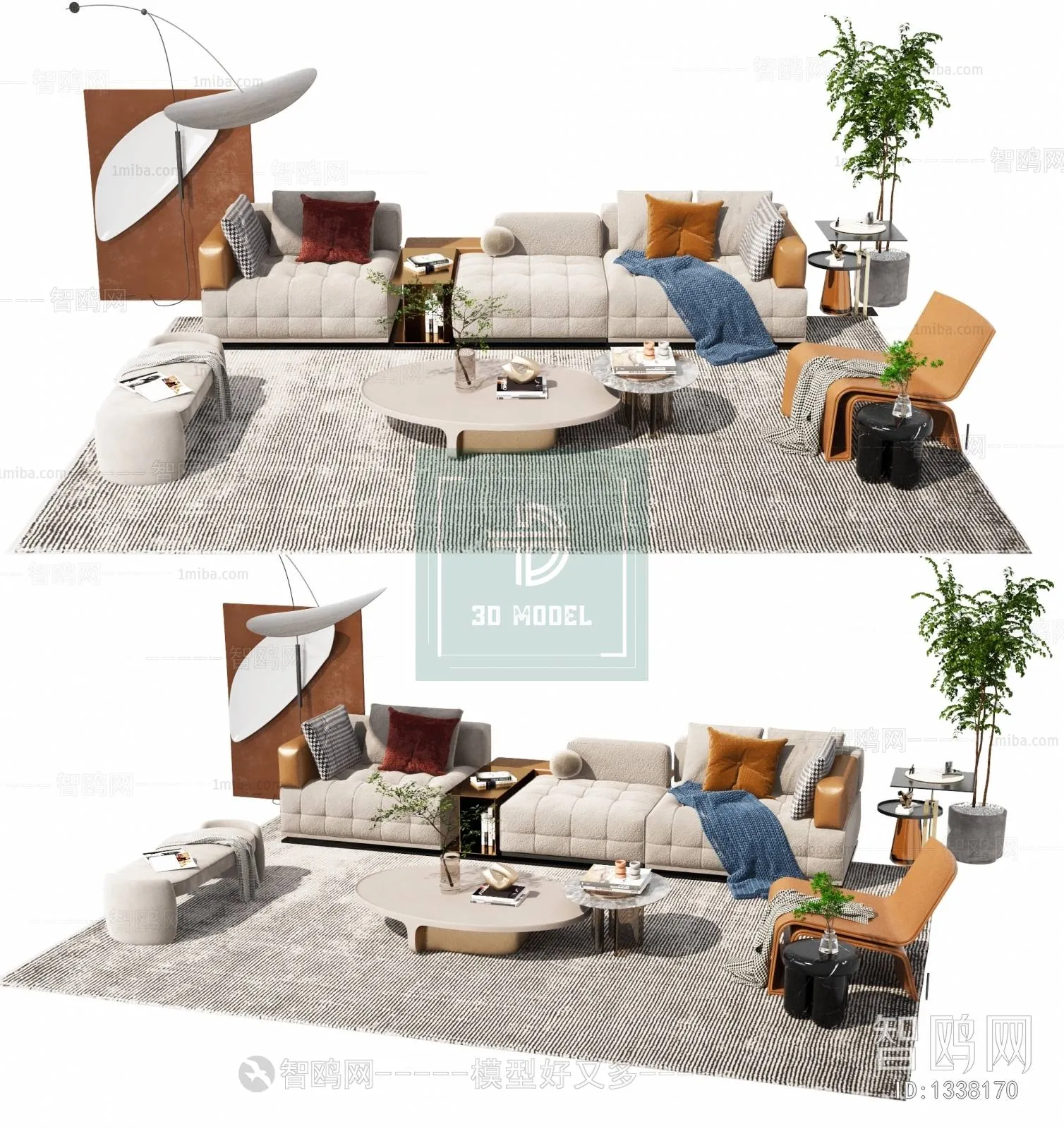 Sofa 3D Models – Modern Style – 079