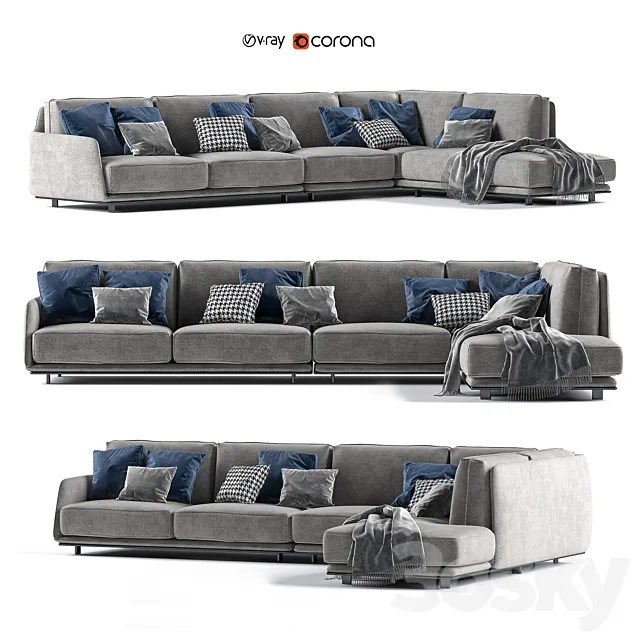 sofa 4 3D Model