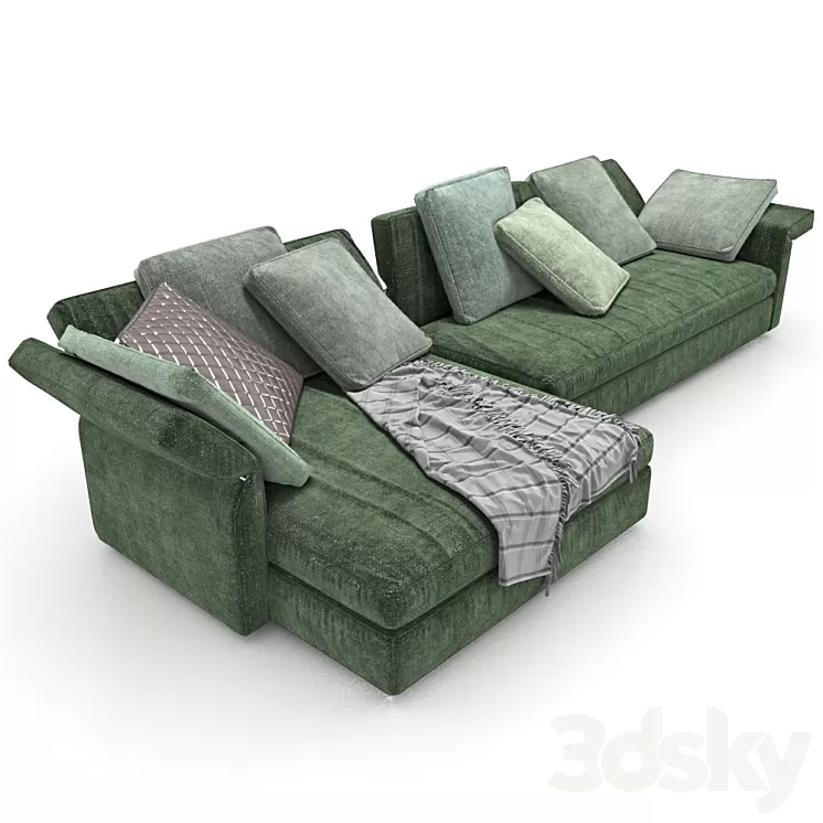 Sofa 435 – Minotti Collar 3D Model Sofa 435 – Minotti Collar 3D Model