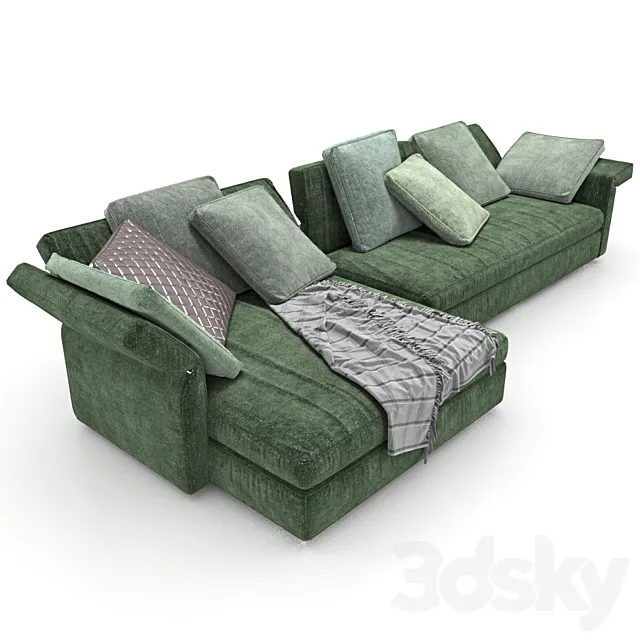 Sofa 435 – Minotti Collar 3DModel