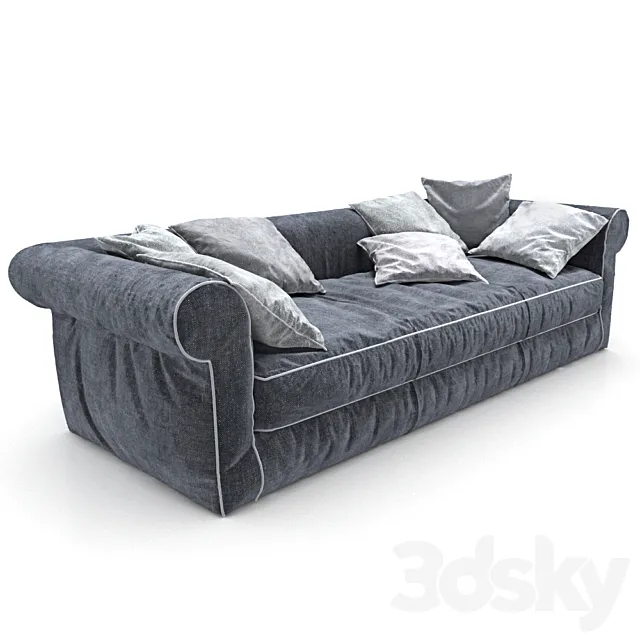 Sofa 48 – Baxter Alfred Soft 3DModel