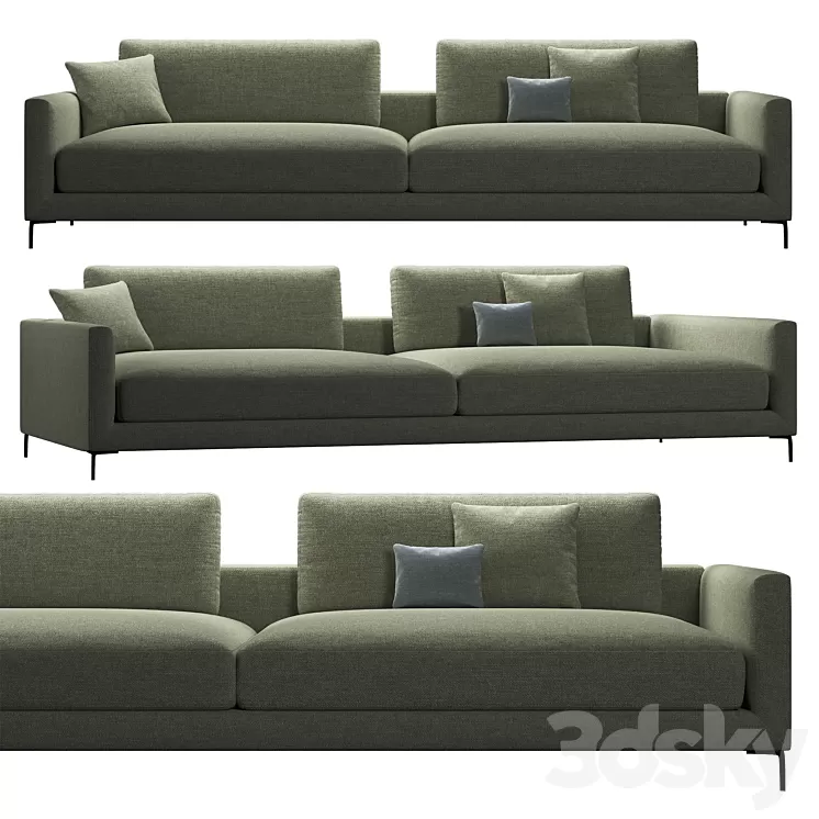 Sofa 5 by SIORI 3D Model Free Download