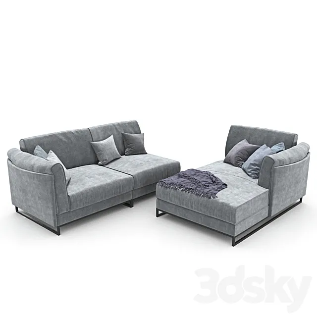 Sofa 78 – Natuzzi Armonia2788_var 3DModel