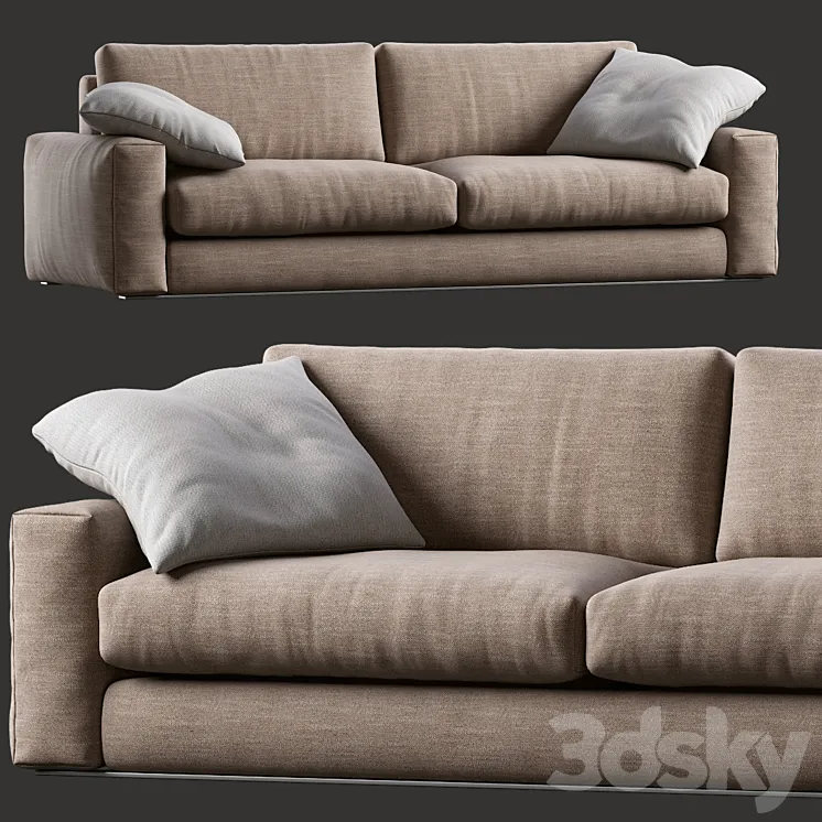 Sofa 810 FLY By Vibieffe 3D Model Free Download