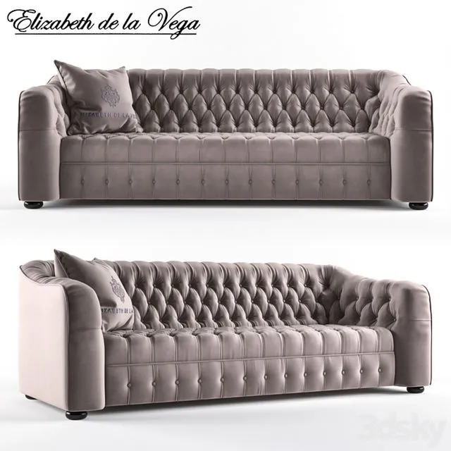 Sofa A48 3D Model