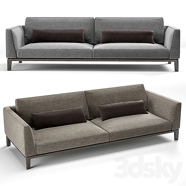 Sofa Akita Busnelli 3 3DModel