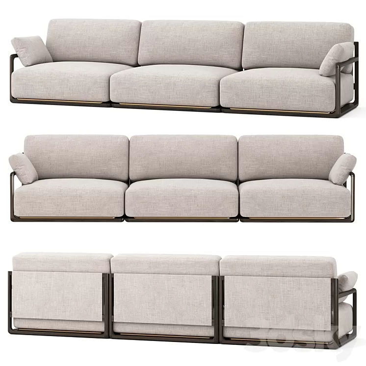 Sofa Alhena 3 from ARCHMEBEL 3D Model