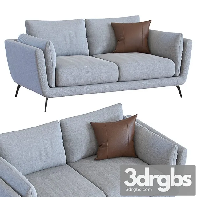 Sofa amsterdam 2 3D Model Download