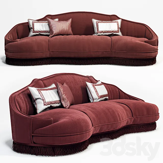 SOFA ANEMONE. GALIMBERTI NINO 3DModel SOFA ANEMONE. GALIMBERTI NINO 3DModel