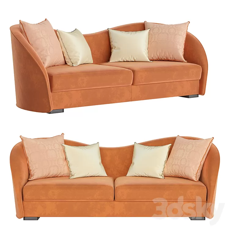 Sofa Archibald by Hamilton conte 3D Model Sofa Archibald by Hamilton conte 3D Model