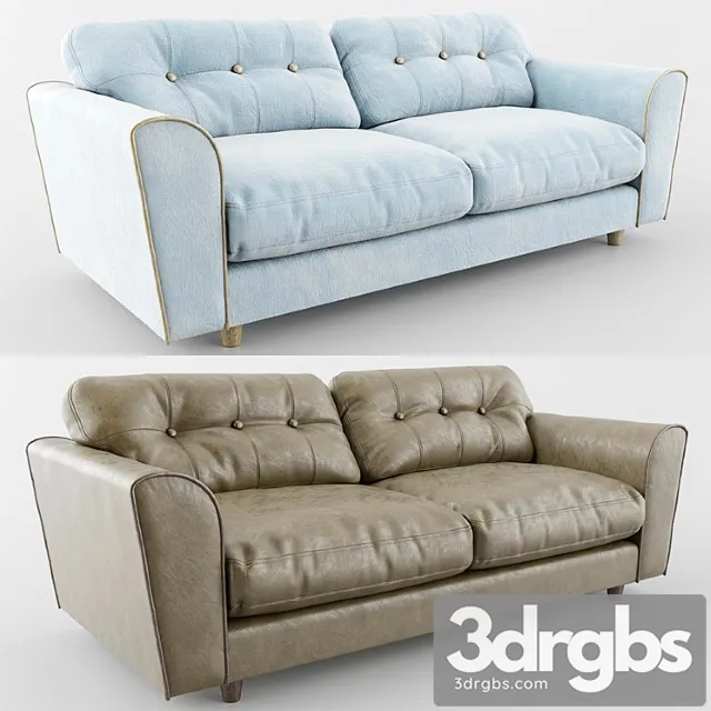 Sofa arden 2 3D Model Download