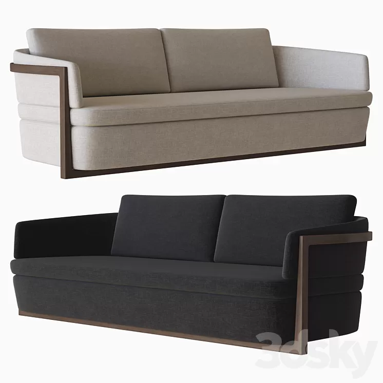 sofa arena divano porada 3D Model