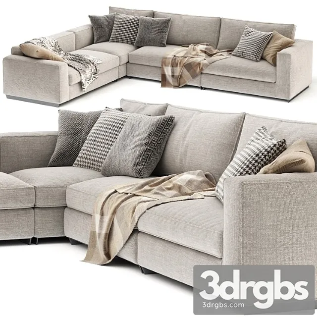 Sofa Arflex Rendez Vous 3D Model Download