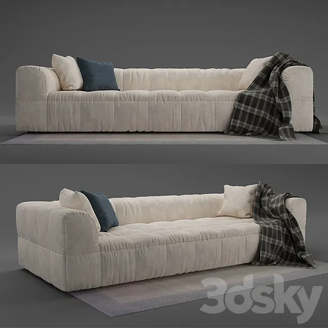 sofa Arflex STRIPS 3D Model sofa Arflex STRIPS 3D Model