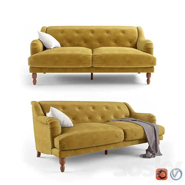 Sofa Ariana MADE 3D Model