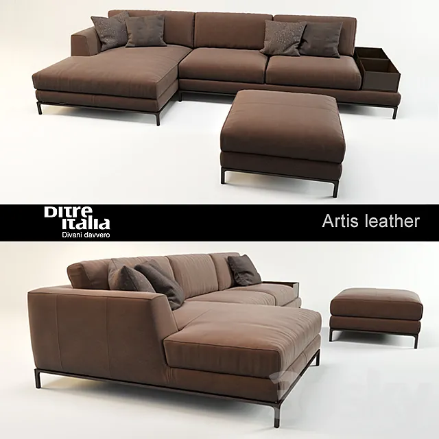 Sofa Artis _ Ditre Italia. 3D Model Sofa Artis _ Ditre Italia. 3D Model