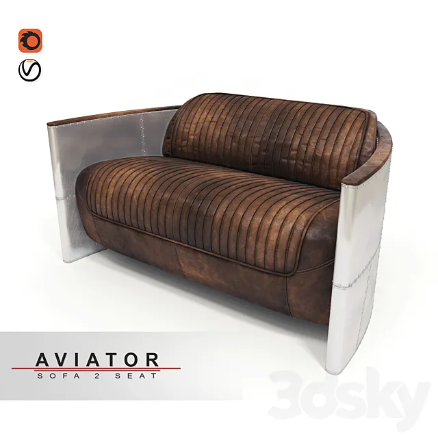 Sofa Aviator Tomcat chair 3DModel Sofa Aviator Tomcat chair 3DModel