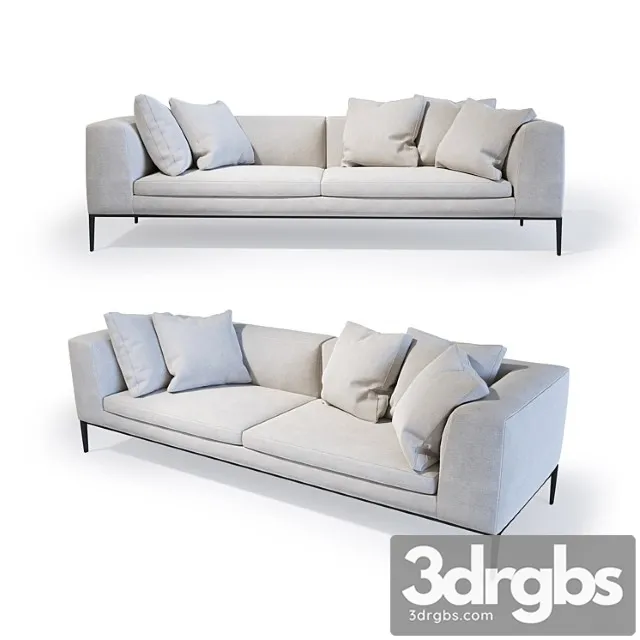 Sofa b & b miсhel 2 3D Model Download