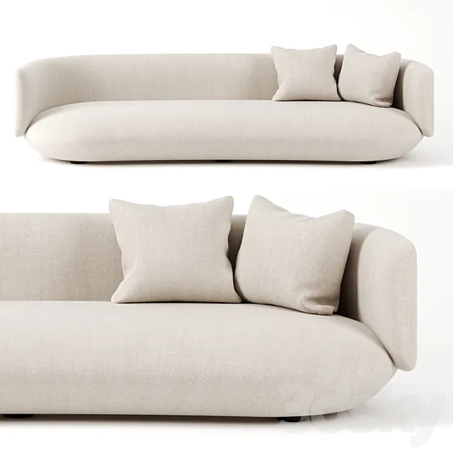 Sofa Baixo by Wentz design MEDIUM 3DModel