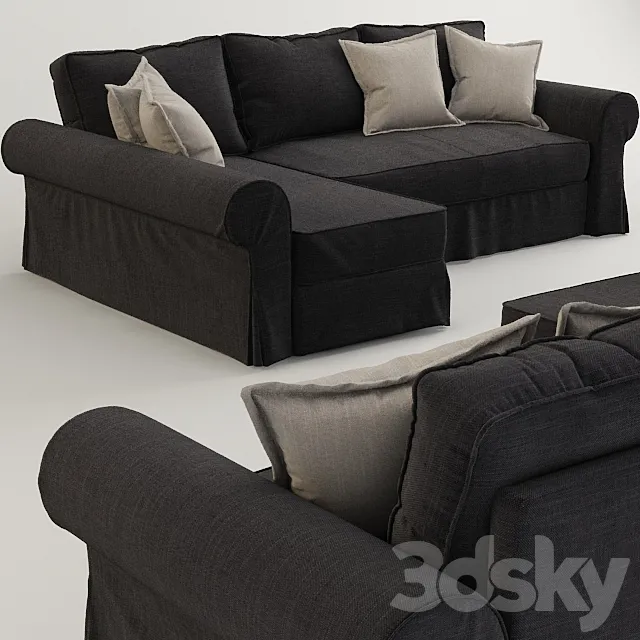 Sofa BAKKABRU 3DModel Sofa BAKKABRU 3DModel