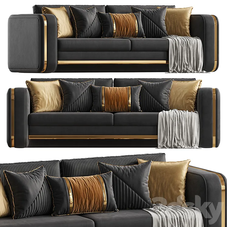 Sofa Barcelona 3D Model Free Download Sofa Barcelona 3D Model Free Download