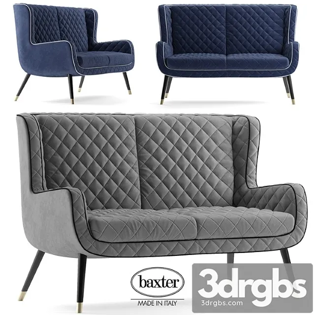 Sofa baxter dolly 2 3D Model Download