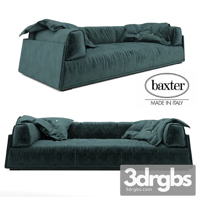 Sofa baxter hard & soft 2 3D Model Download