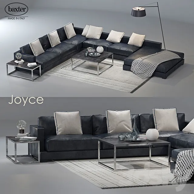 Sofa Baxter Joyce 3 3DModel