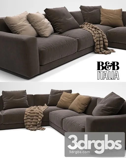 Sofa b&b italia 2 3D Model Download