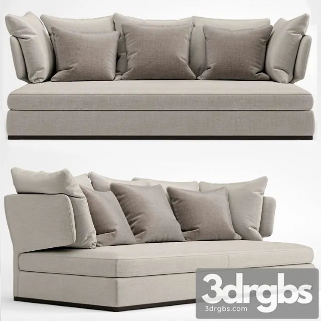 Sofa b&b italia amoenus soft 2 3D Model Download