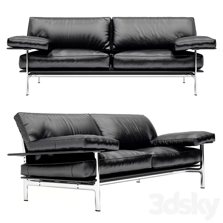 SOFA B&B ITALIA DIESIS 3D Model