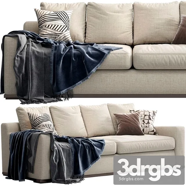 Sofa b&b italia maxalto imprimatur 2 3D Model Download