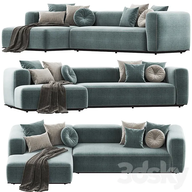 Sofa B&B Italia Outdoor HYBRID 3DModel