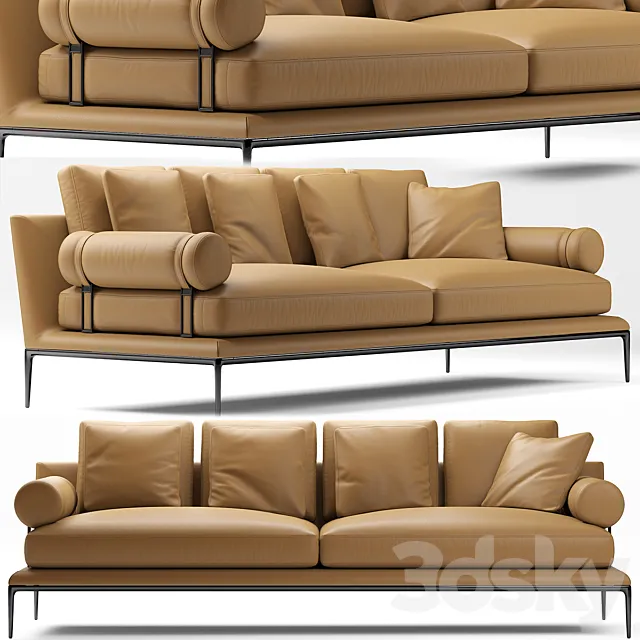 Sofa bebitalia atoll 3D Model Sofa bebitalia atoll 3D Model