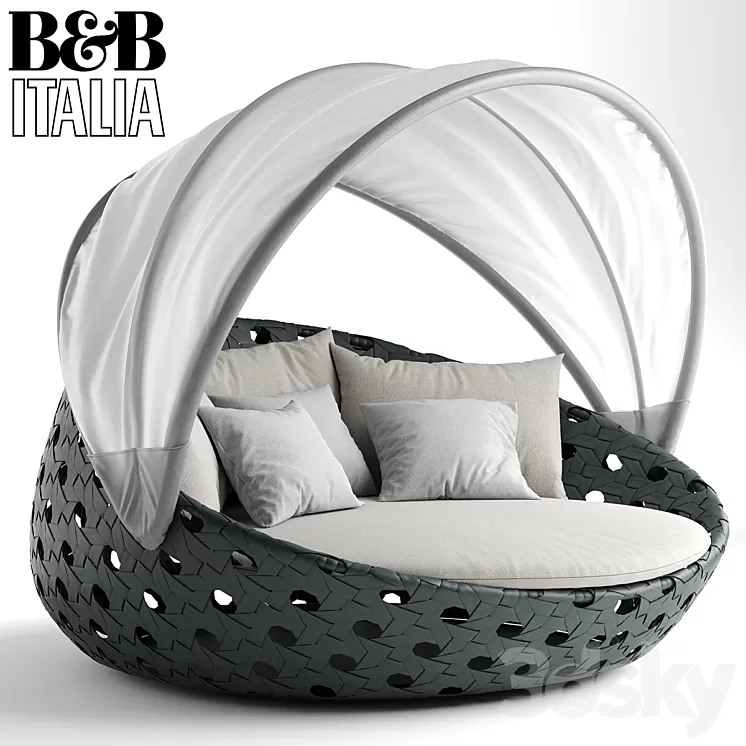 Sofa bebitalia canasta 13 3D Model Sofa bebitalia canasta 13 3D Model