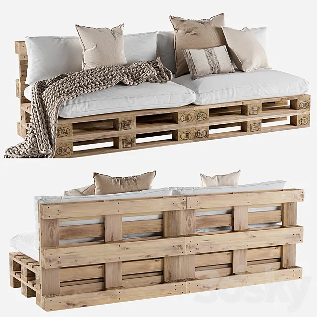 sofa bed 3D Model sofa bed 3D Model