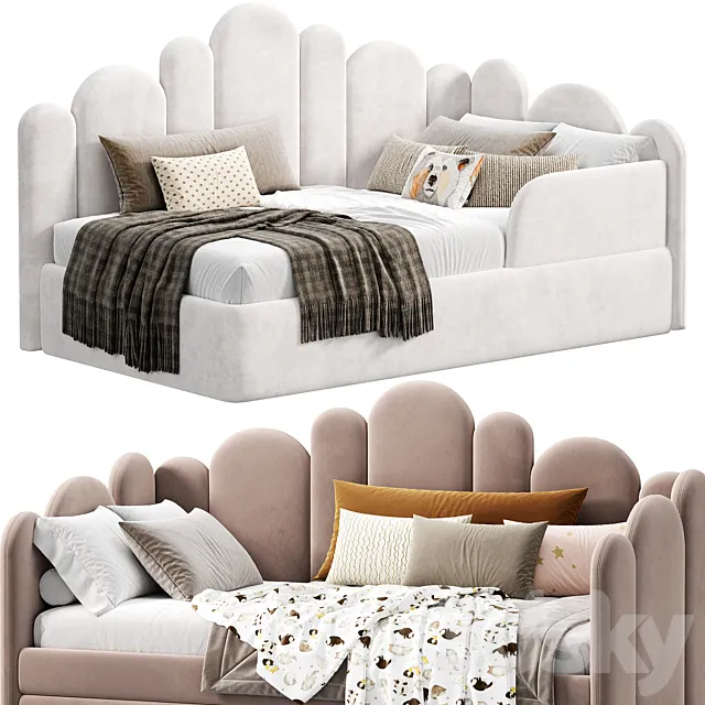 Sofa bed Bambini kids by sensorsleep 3D Model Sofa bed Bambini kids by sensorsleep 3D Model